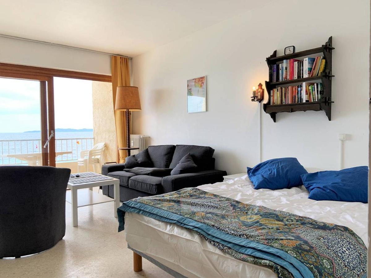 Studio Sur Plage Cavaliere Avec Terrasse, 1Er Etage, 2 Couchages - Fr-1-251-80 Le Lavandou Exterior foto